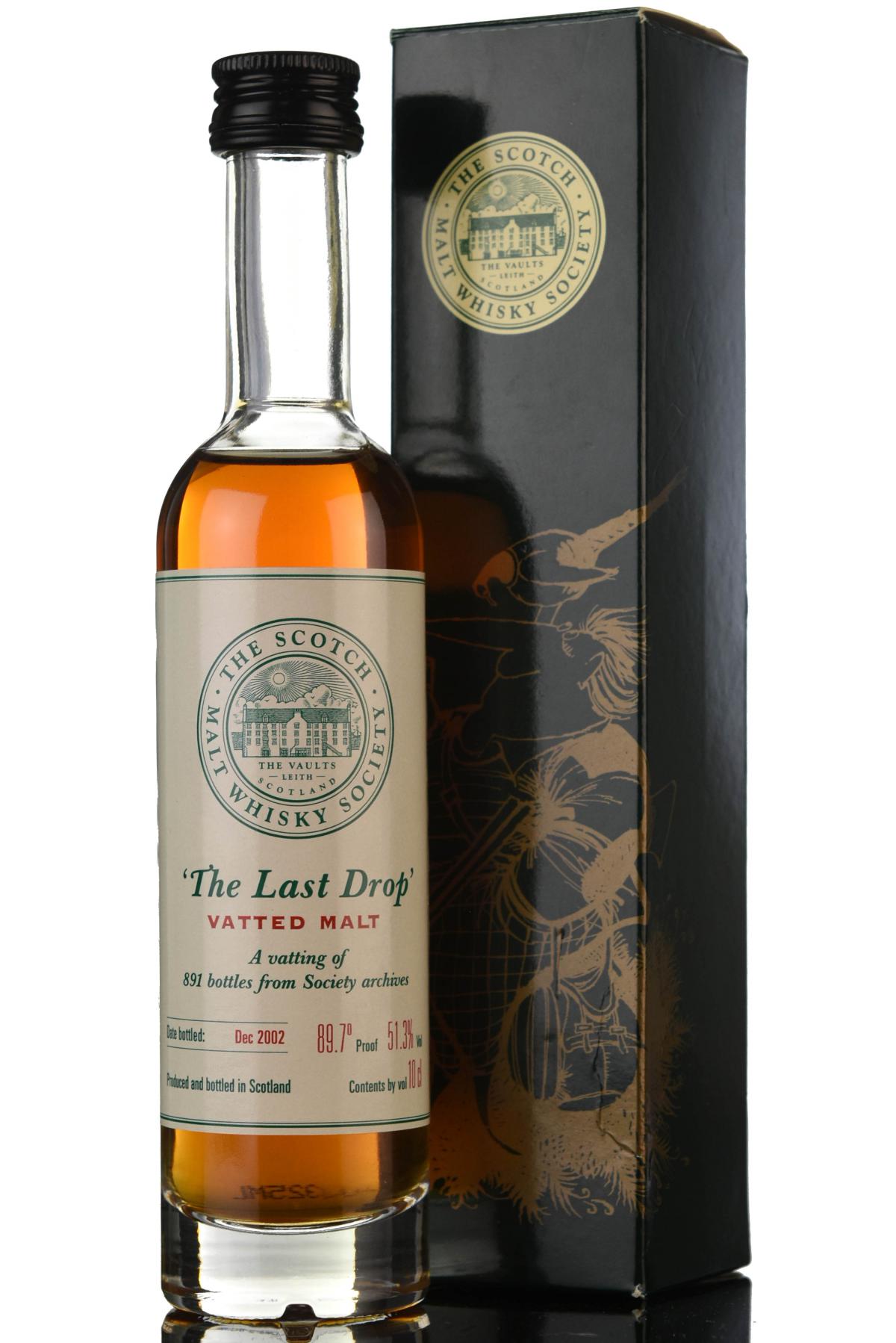 The Last Drop Vatted Malt - SMWS 10cl