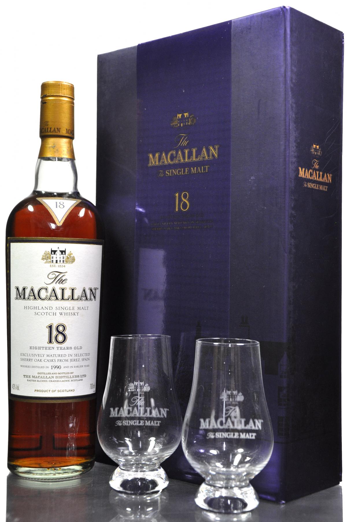 Macallan 1990 - 18 Year Old - Sherry Cask