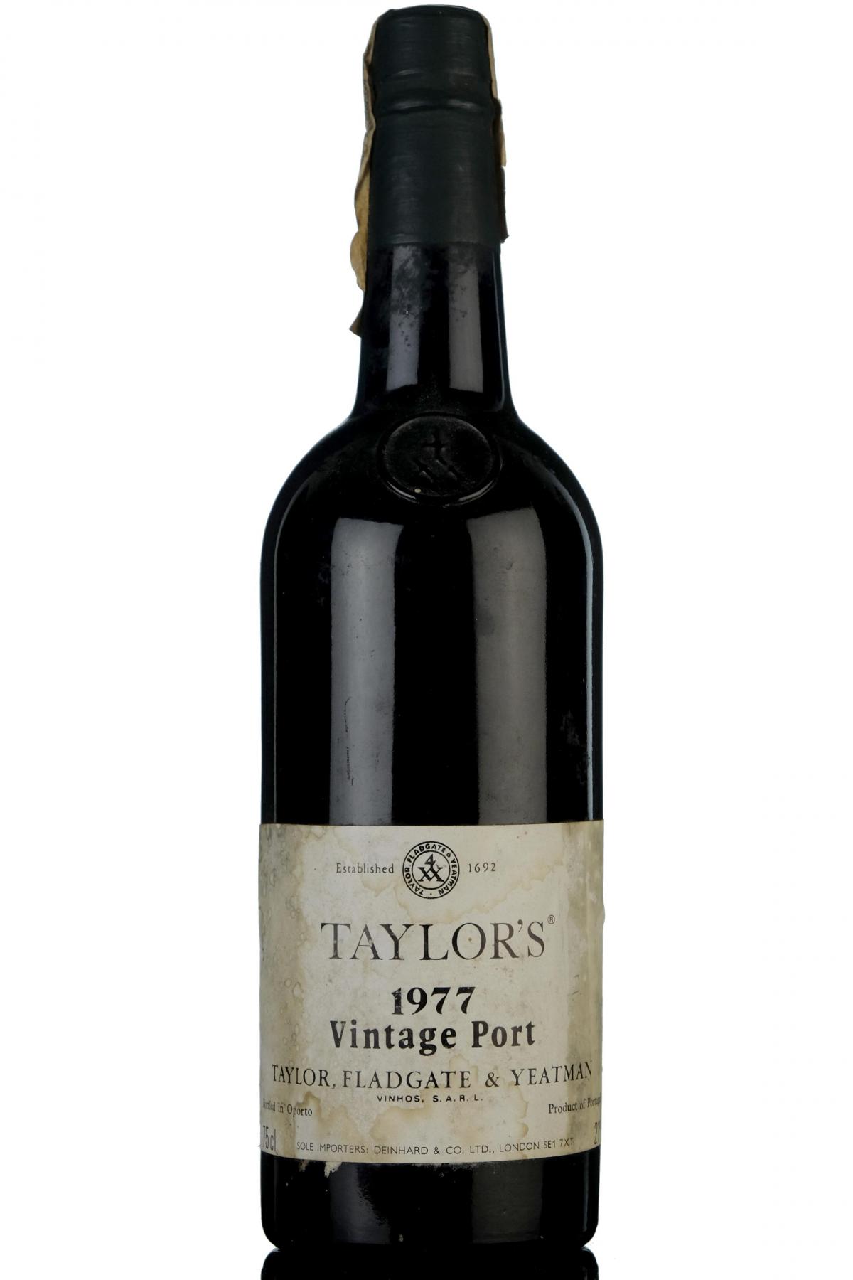Taylors 1977 Vintage Port