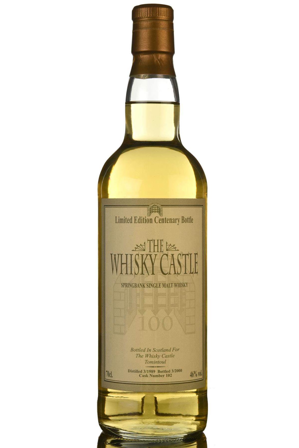 Springbank 1989 - 2000 Whisky Castle