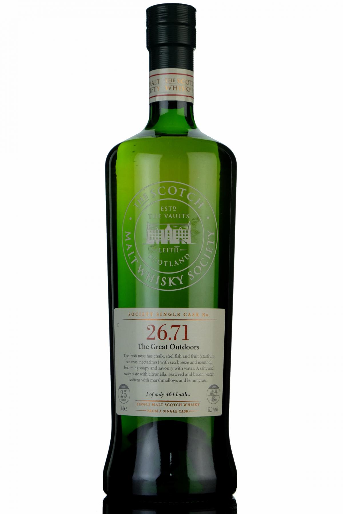 Clynelish 25 Year Old - SMWS 26.71