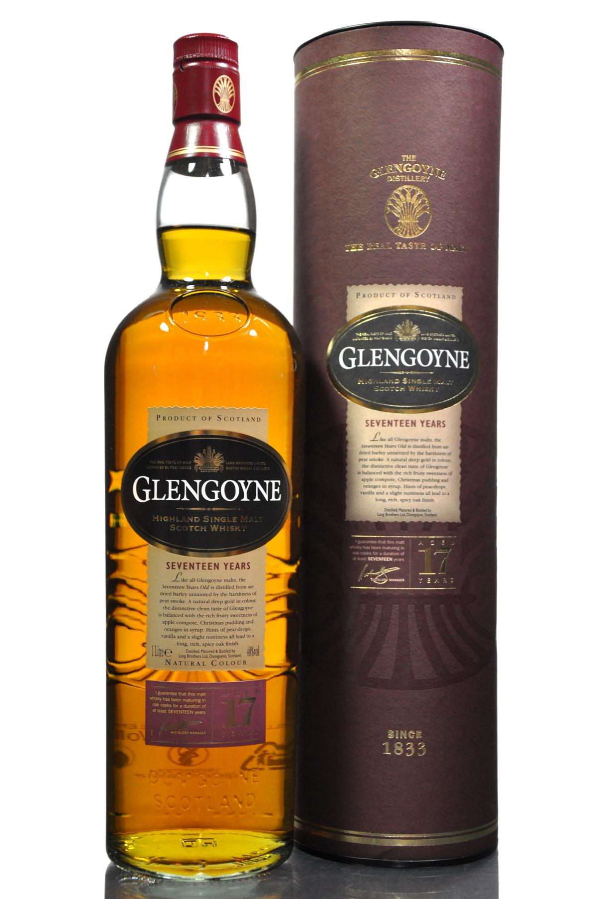 Glengoyne 17 Year Old - 1 Litre