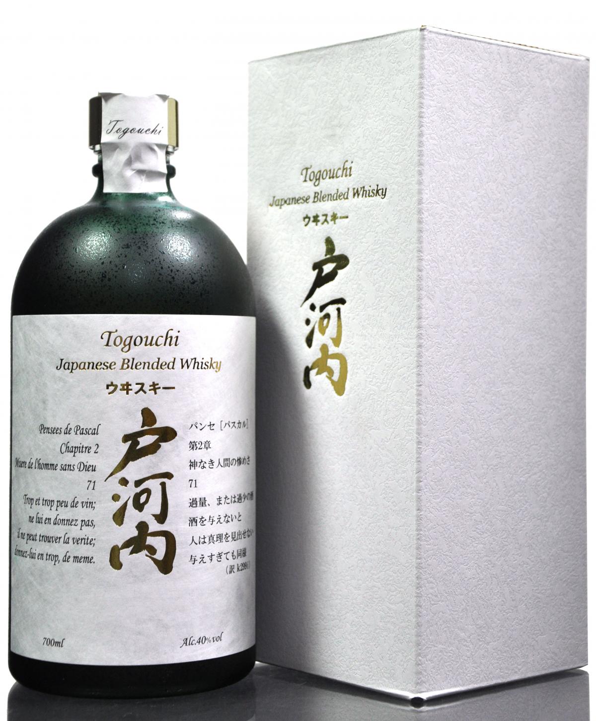 Togouchi Japanese Blended Whisky