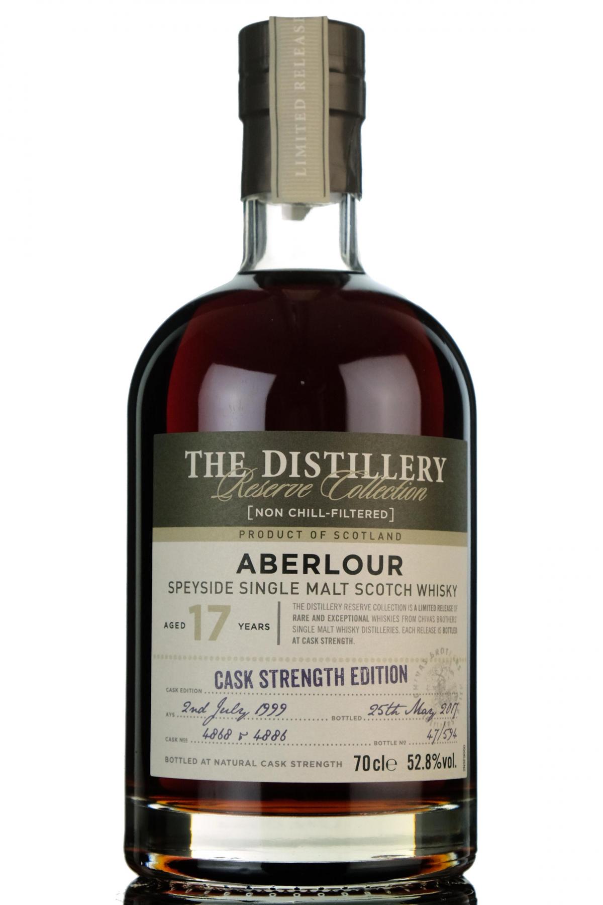Aberlour 1999 - 2017 17 Distillery Reserve Collection