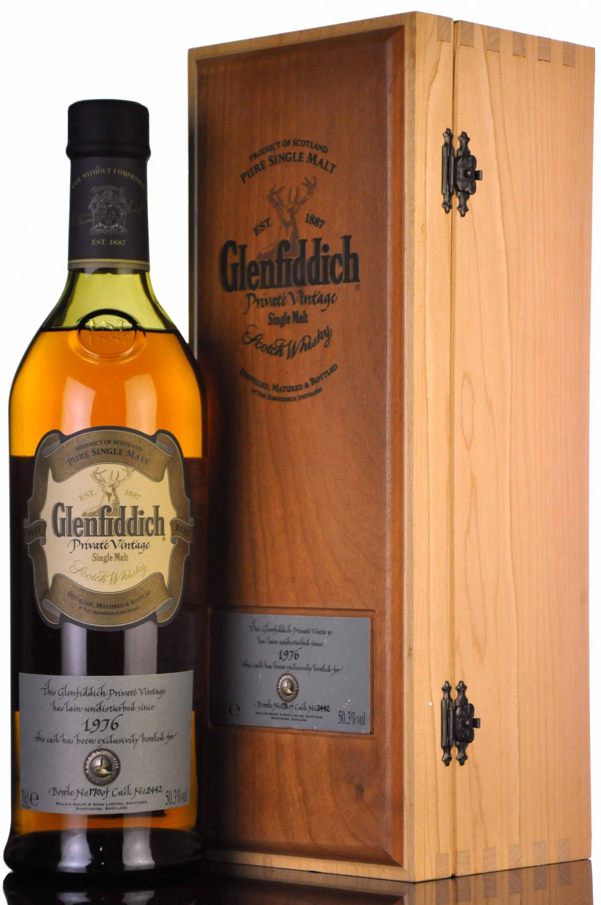 Glenfiddich 1976 Private Vintage Single Cask 2442