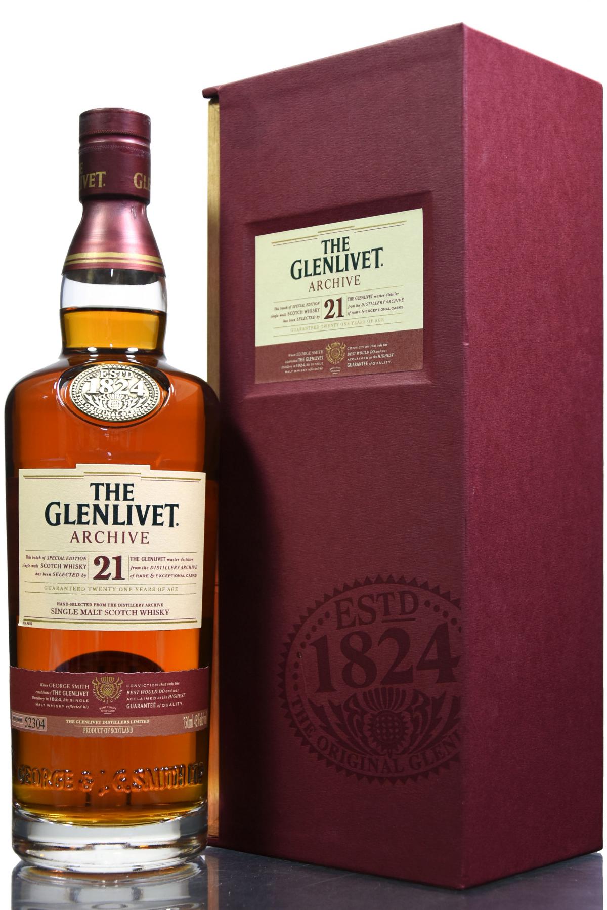 Glenlivet 21 Year Old - Archive - Small Batch