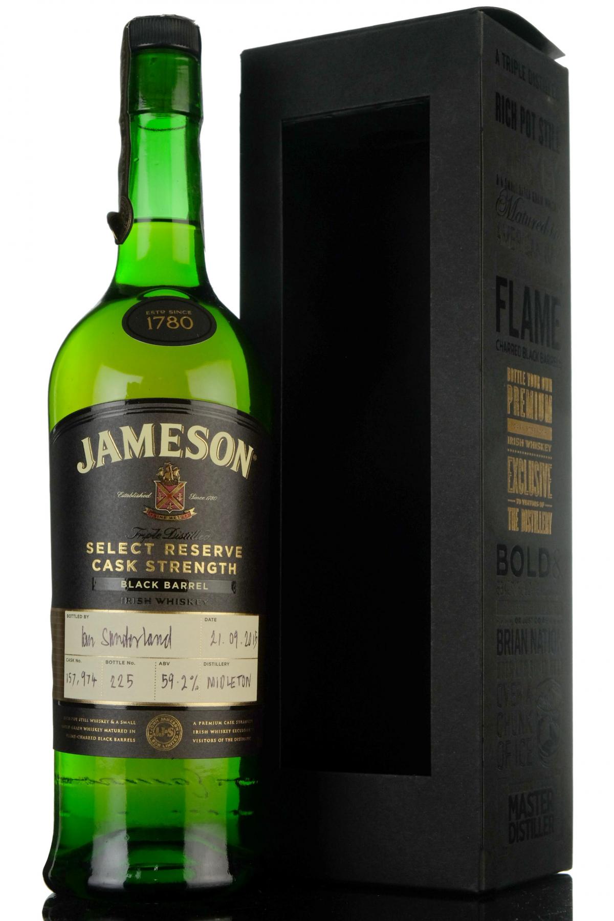 Jameson Hand Filled - Bottled 2015 - Irish Whiskey