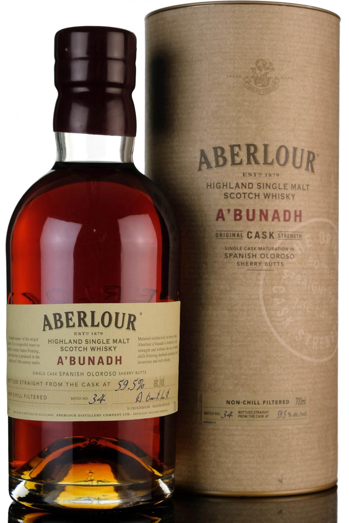 Aberlour Abunadh - Batch 34