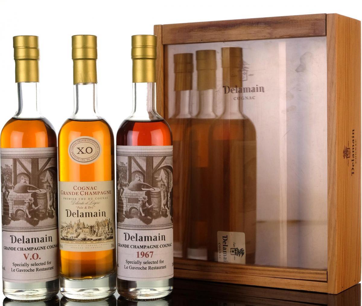 Delamain Cognac 20cl Set