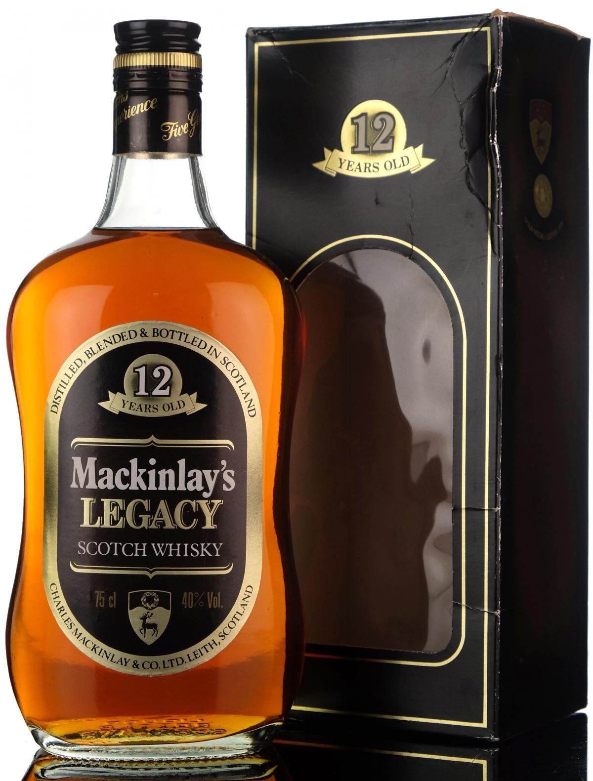Mackinlays Legacy 12 Year Old - 1980s - Whisky-Online Auctions