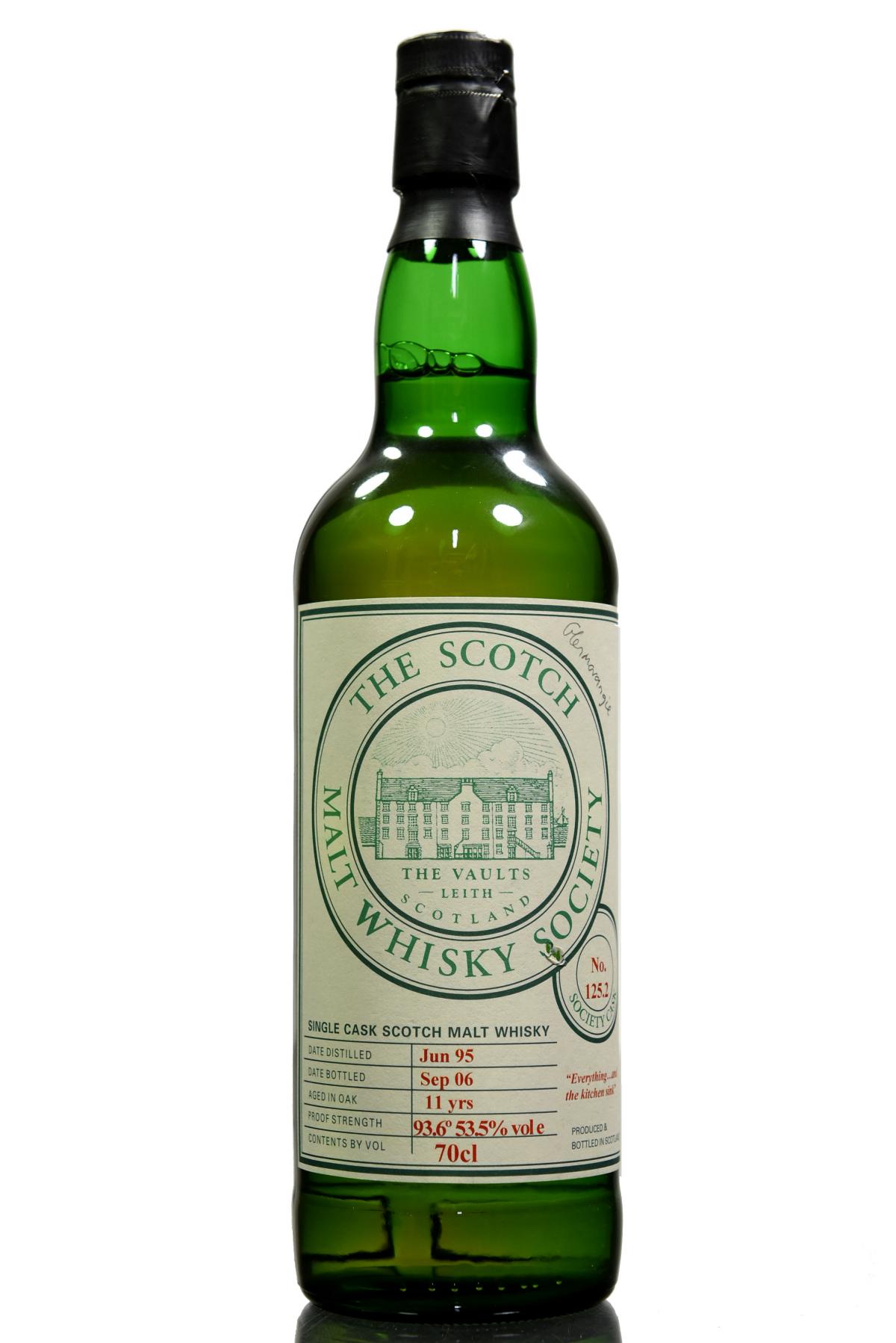 Glenmorangie 1995-2006 - 11 Year Old - SMWS 125.2
