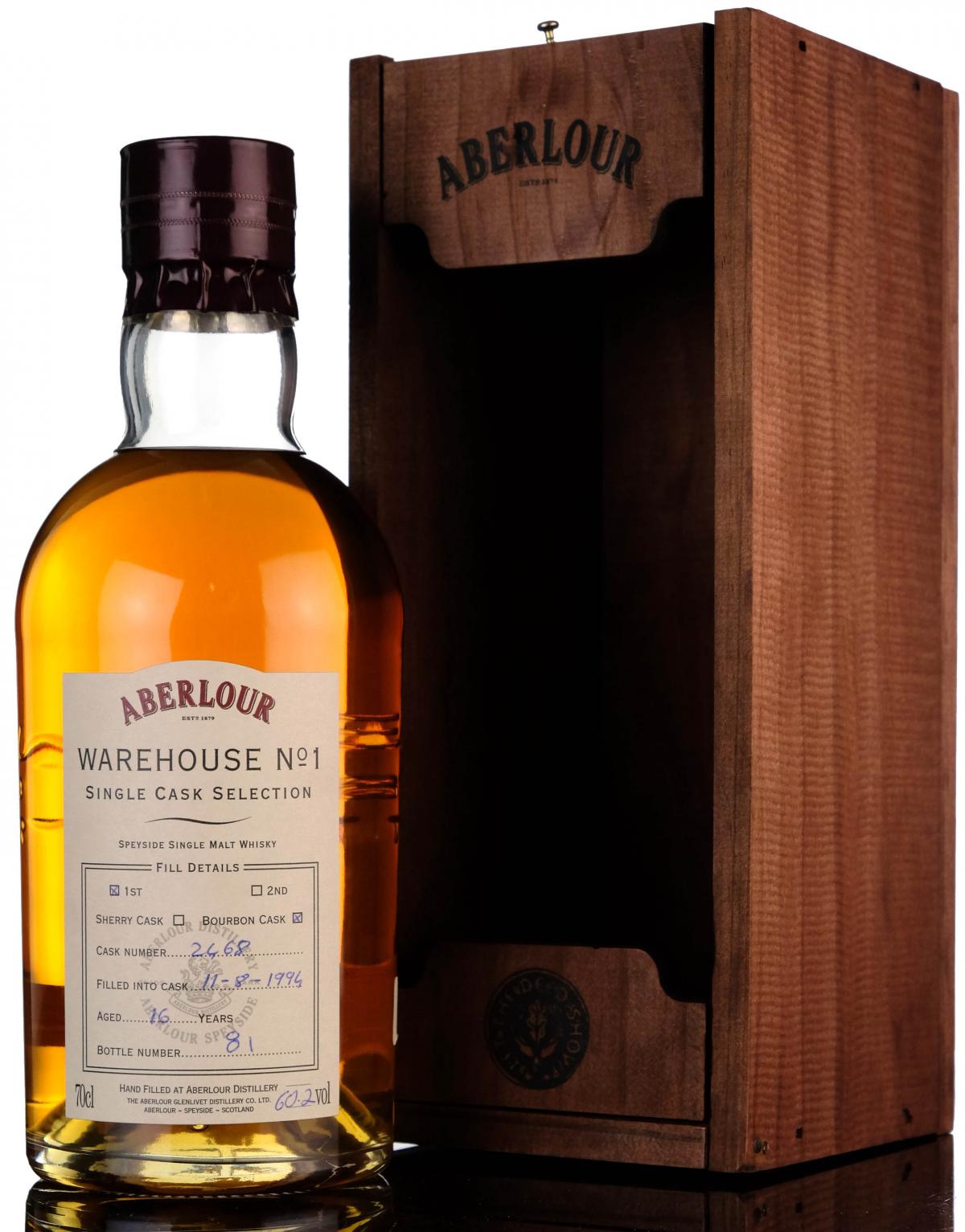 Aberlour 1994 - 2011 16 Single Cask 2468