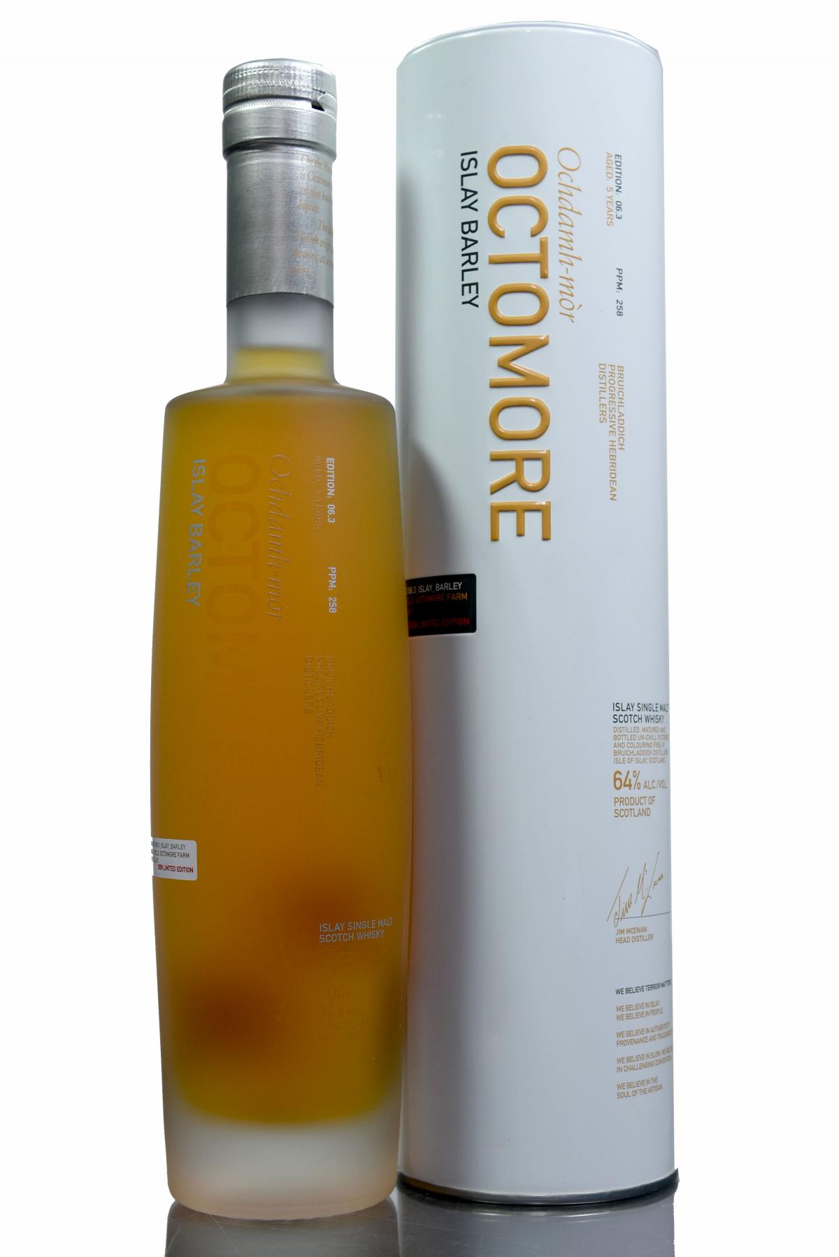 Octomore 06.3 - Islay Barley