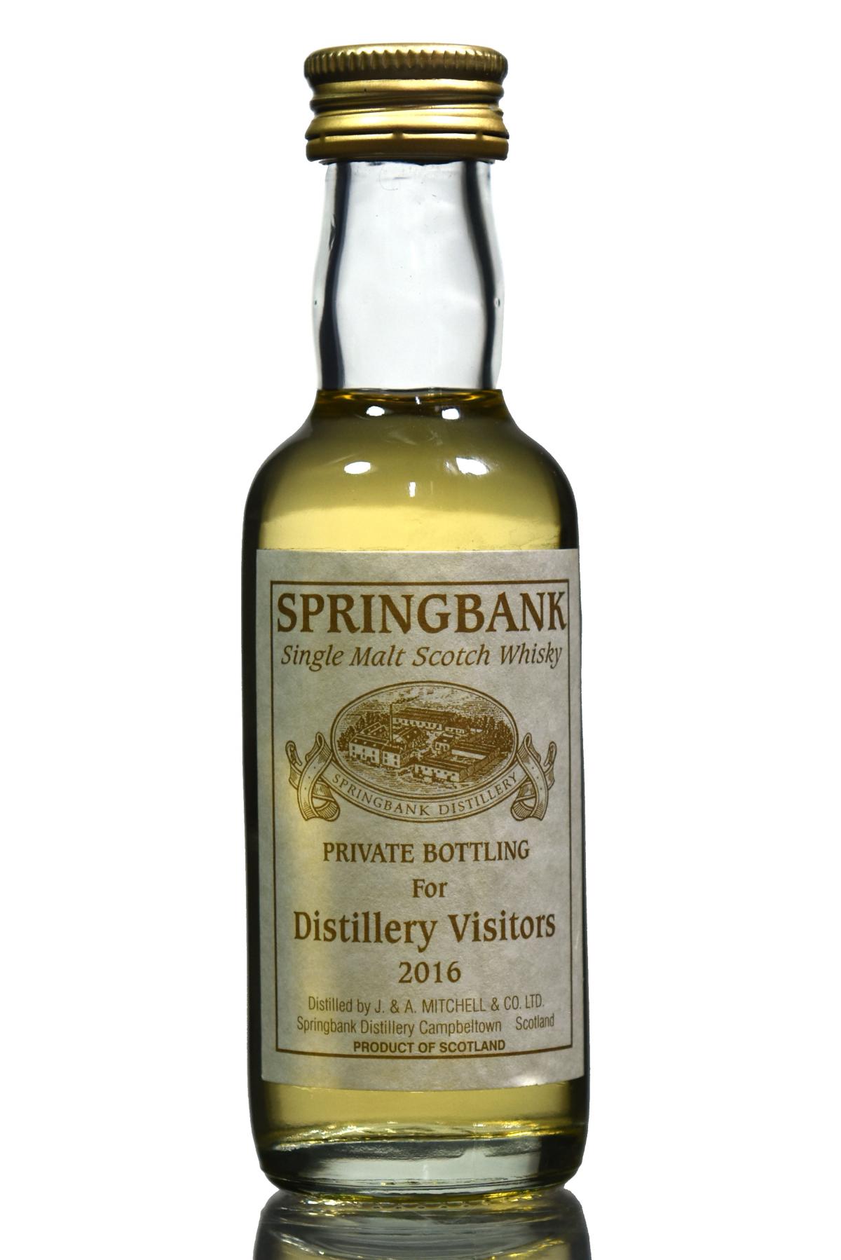 Springbank Miniature 2016