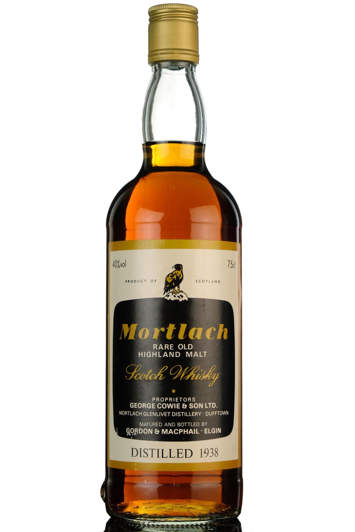 Mortlach 1938 - Gordon & MacPhail - Early 1980s