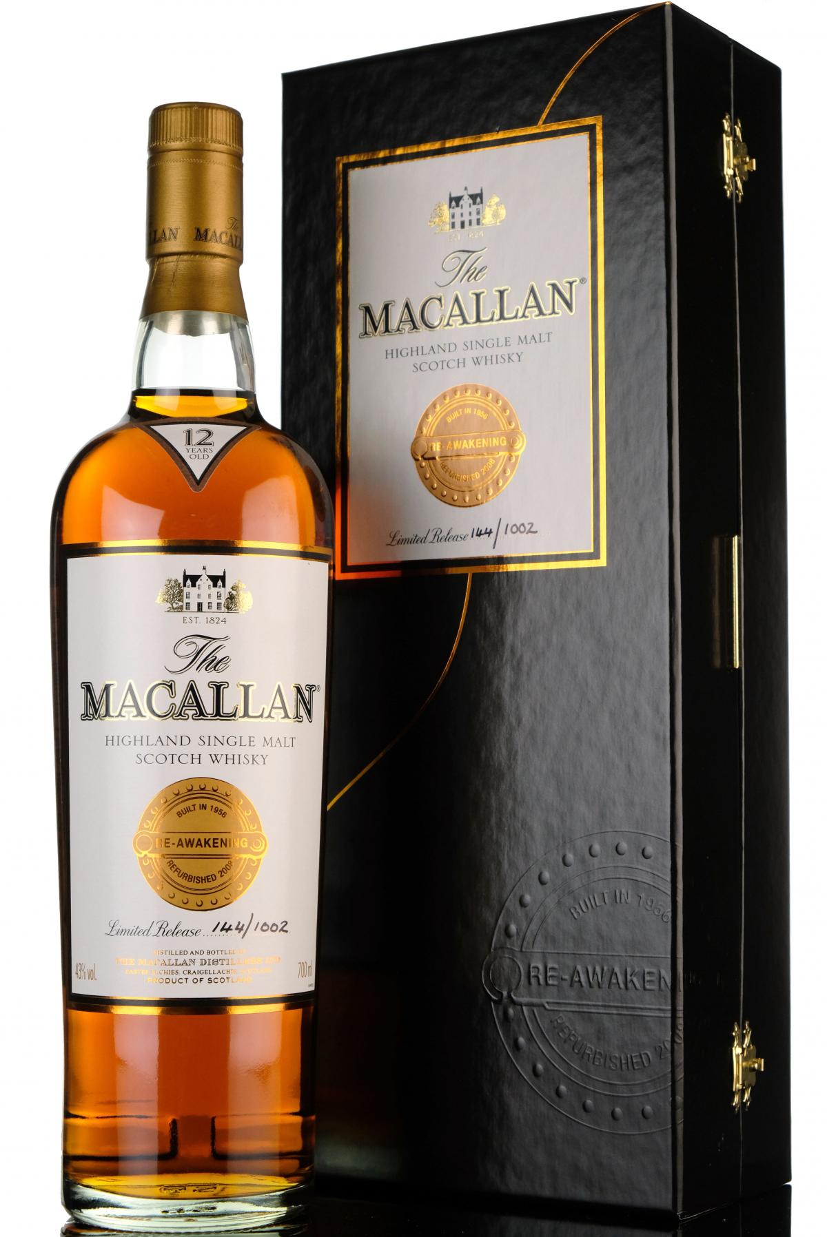 Macallan 12 Year Old - Re-Awakening - 2009 Release
