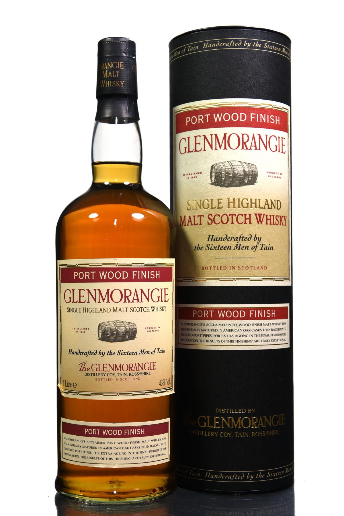 Glenmorangie Port Wood Finish - 1 Litre