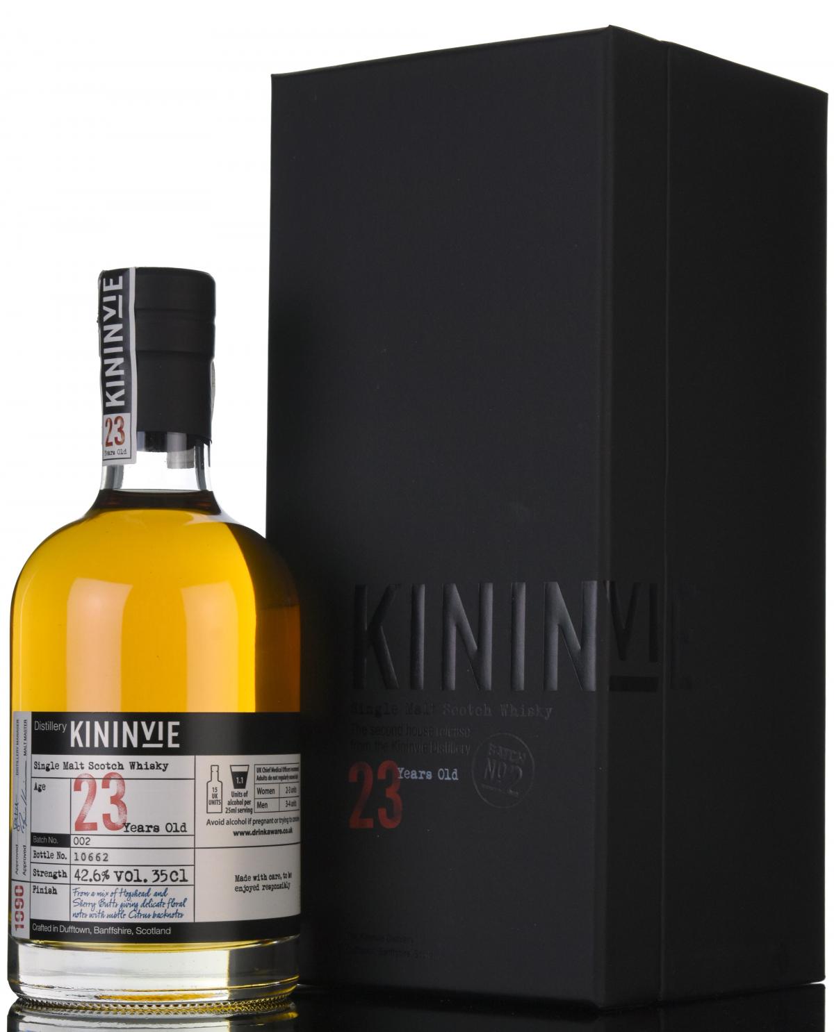 Kininvie 1990 - 23 Year Old - Batch 2 - 35cl