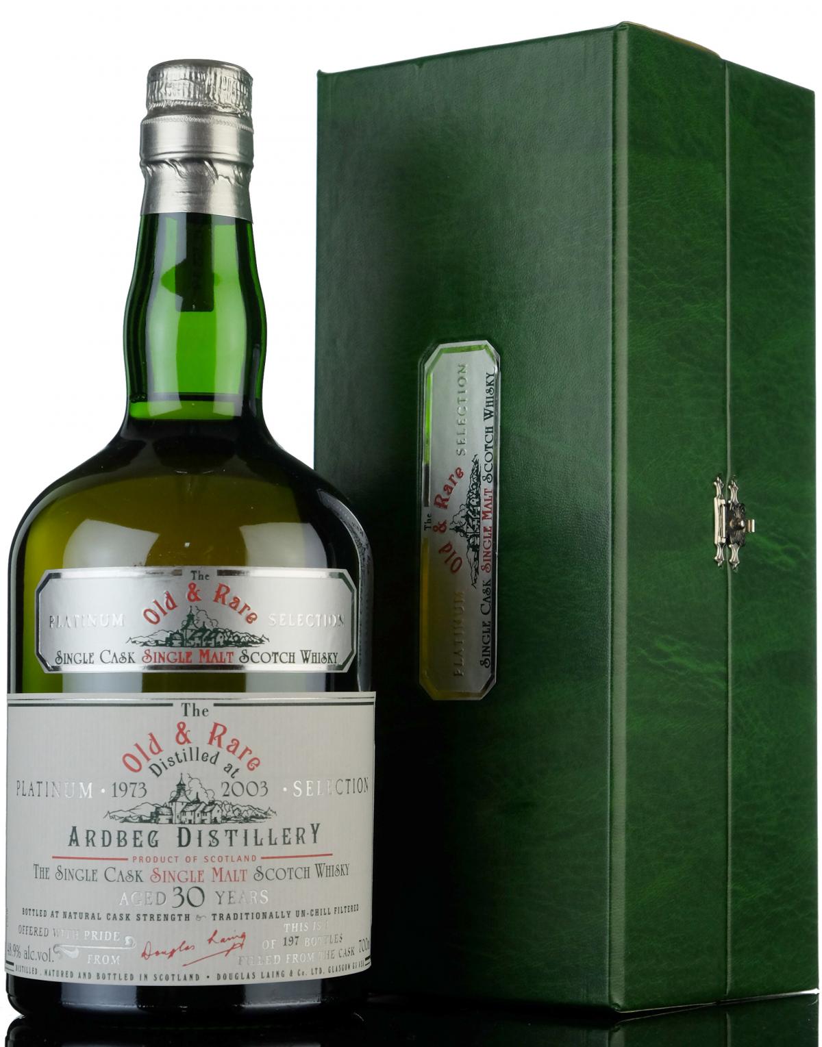 Ardbeg 1973-2003 - 30 Year Old - Douglas Laing - Old & Rare Platinum Selection
