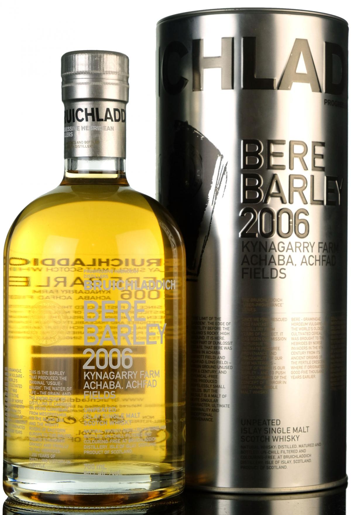 Bruichladdich Bere Barley 2006