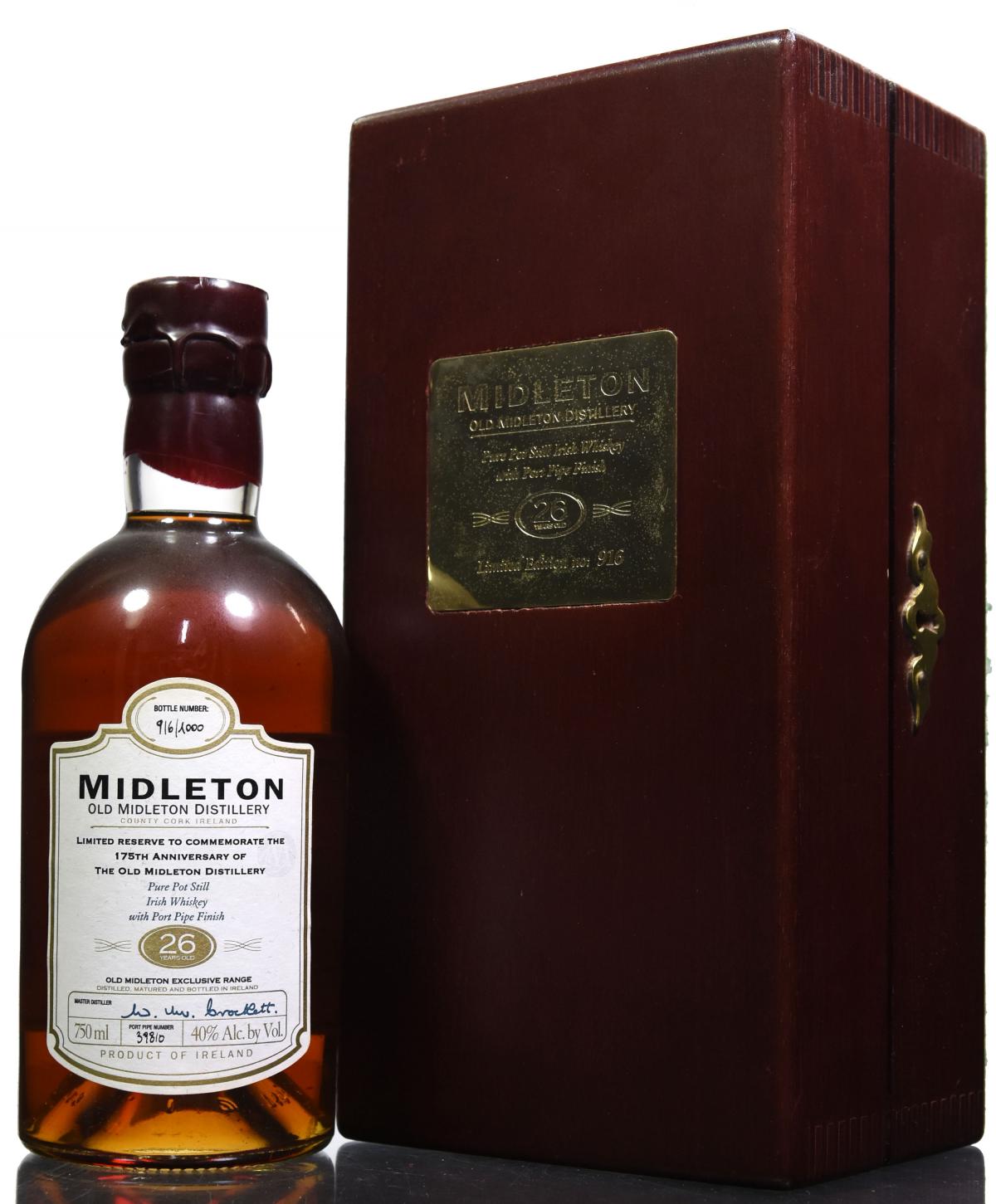 Midleton 26 Year Old Irish Whiskey - To Commemorate The 175th Anniversary