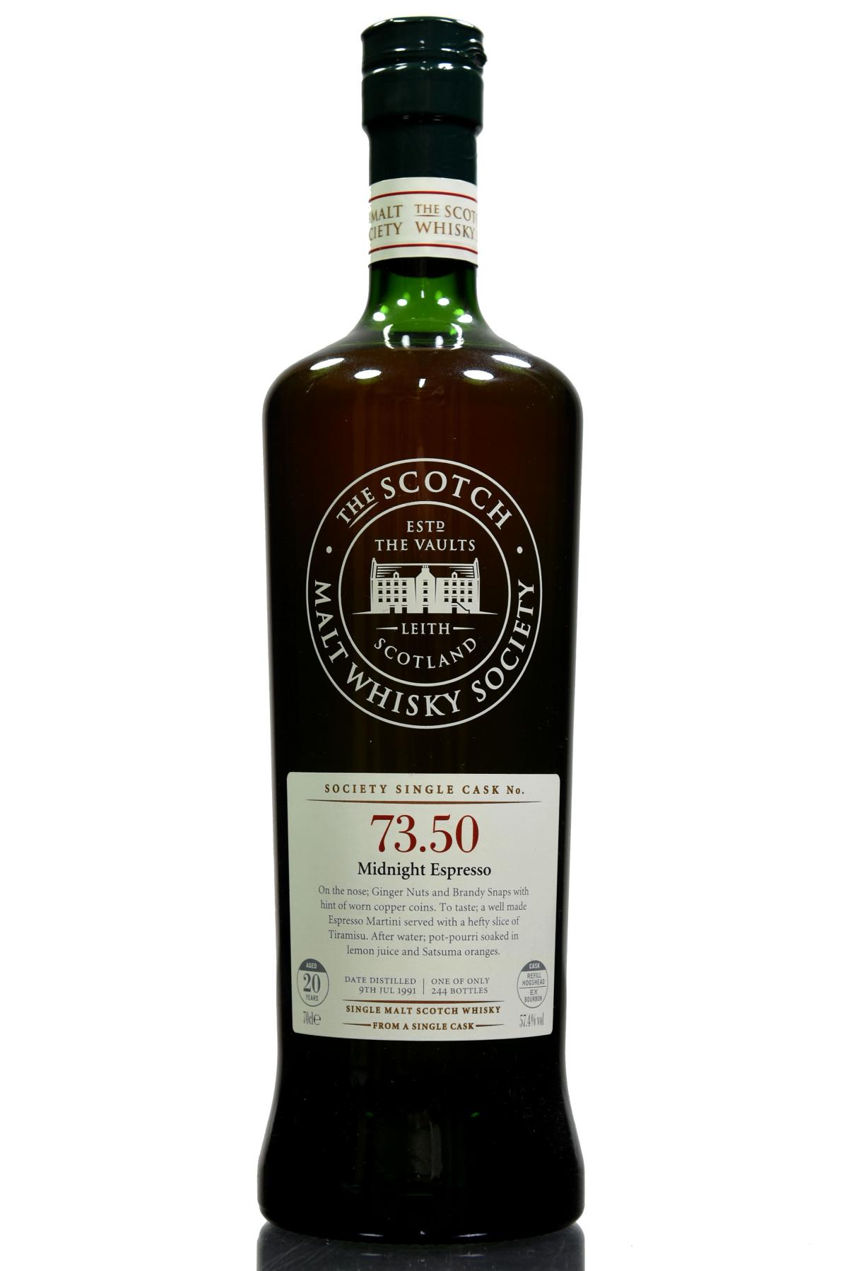 Aultmore 1991 - 20 Year Old - SMWS 73.50