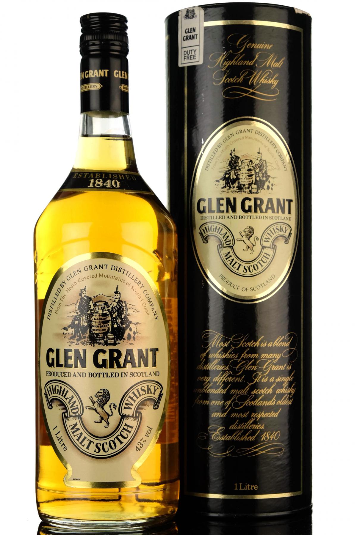Glen Grant NAS - 1 Litre