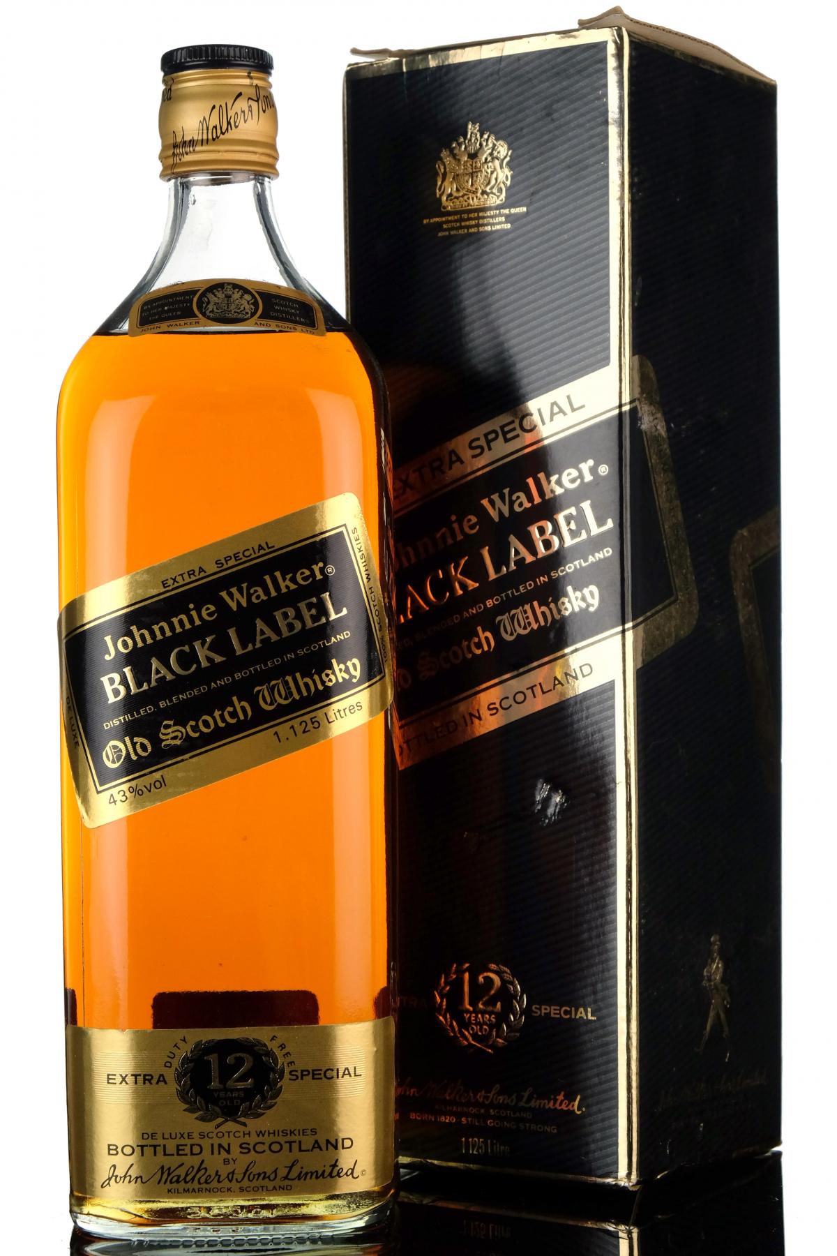 Johnnie Walker Black Label - 1.125 Litre