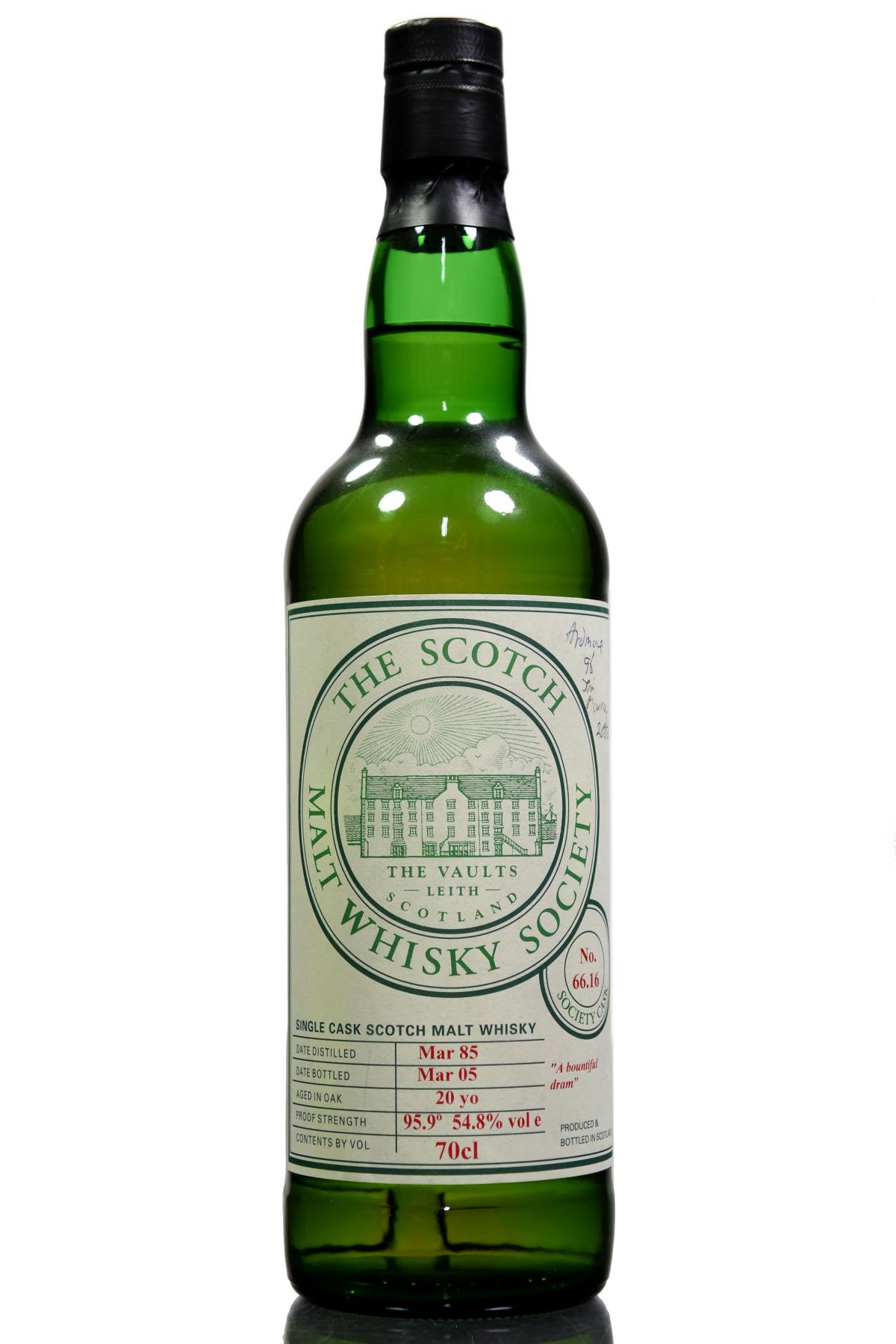 Ardmore 1985-2005 - 20 Year Old - SMWS 66.16