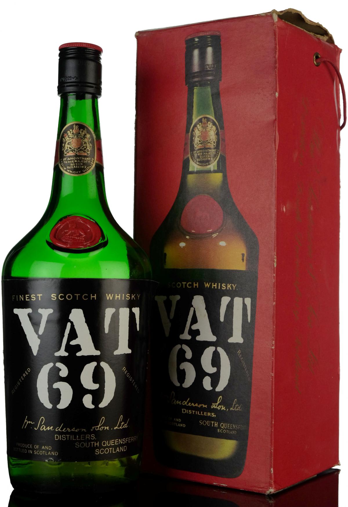 VAT 69 - 1970s - 1 Litre