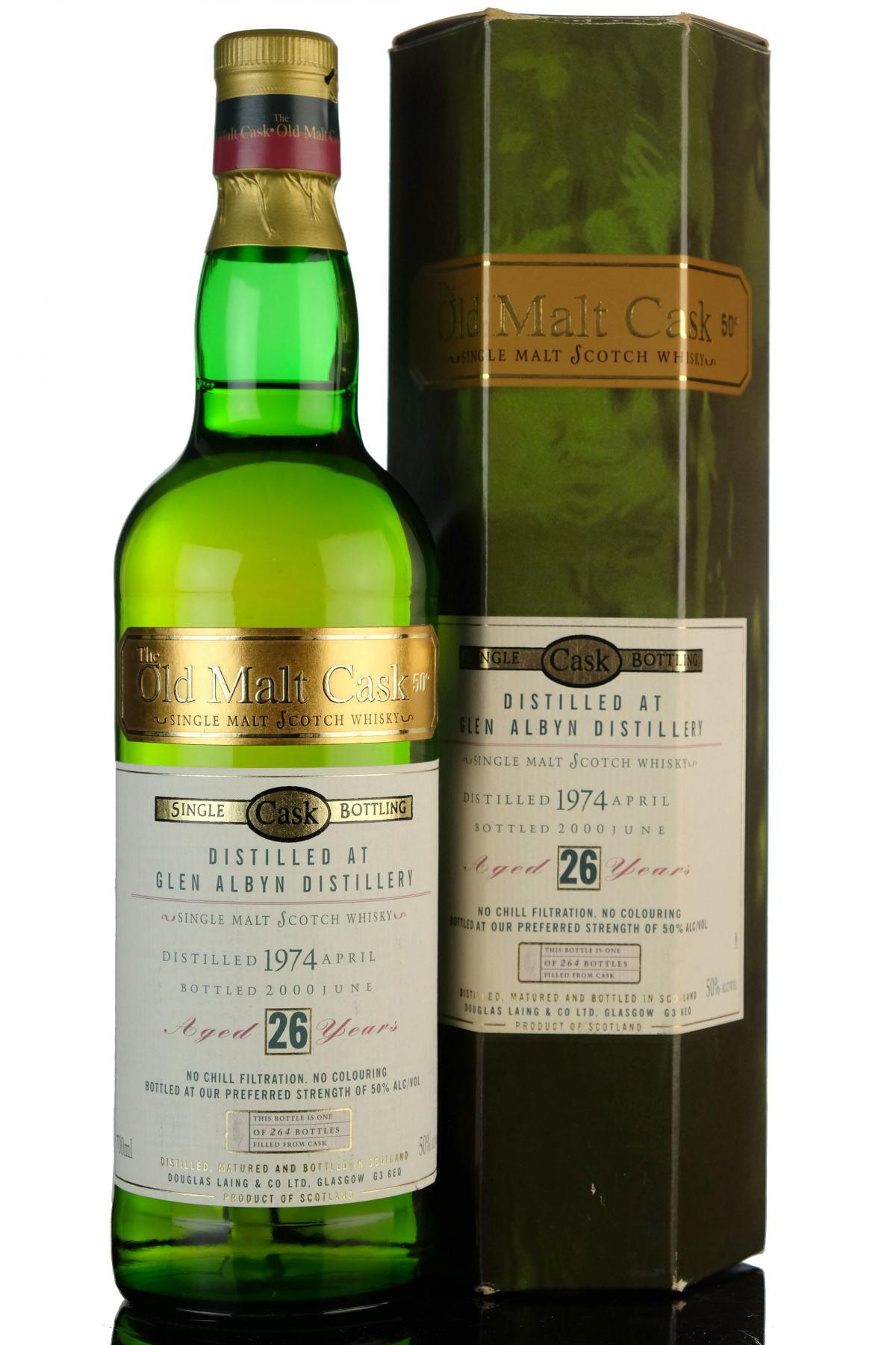 Glen Albyn 1974-2000 - 26 Year Old - Douglas Laing - Old Malt Cask