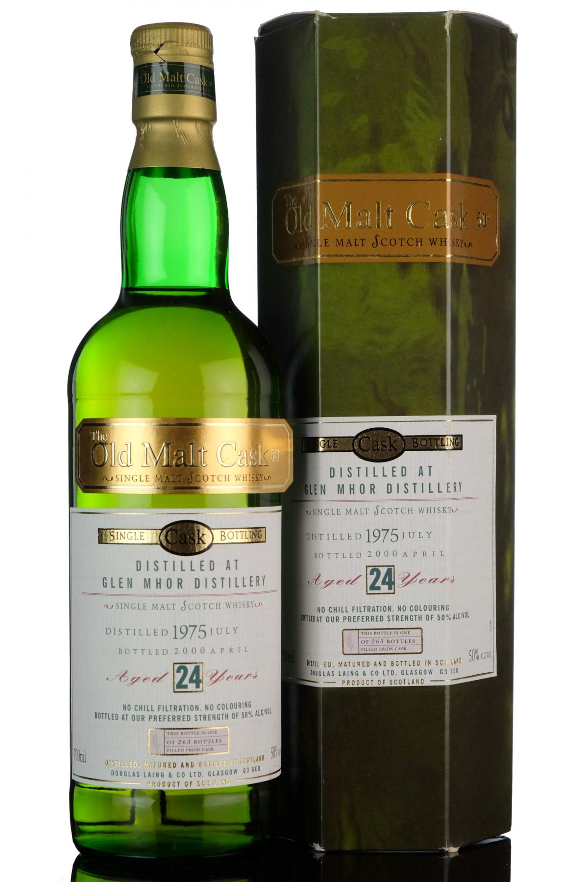 Glen Mhor 19752000 24 Year Old Douglas Laing Old Malt Cask