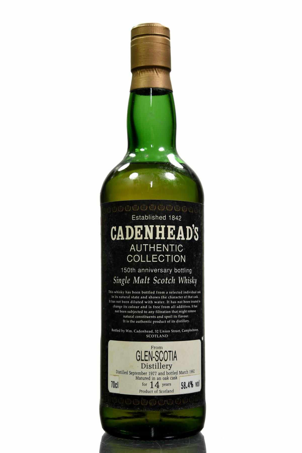 Glen Scotia 1977-1992 - 14 Year Old - Cadenhead