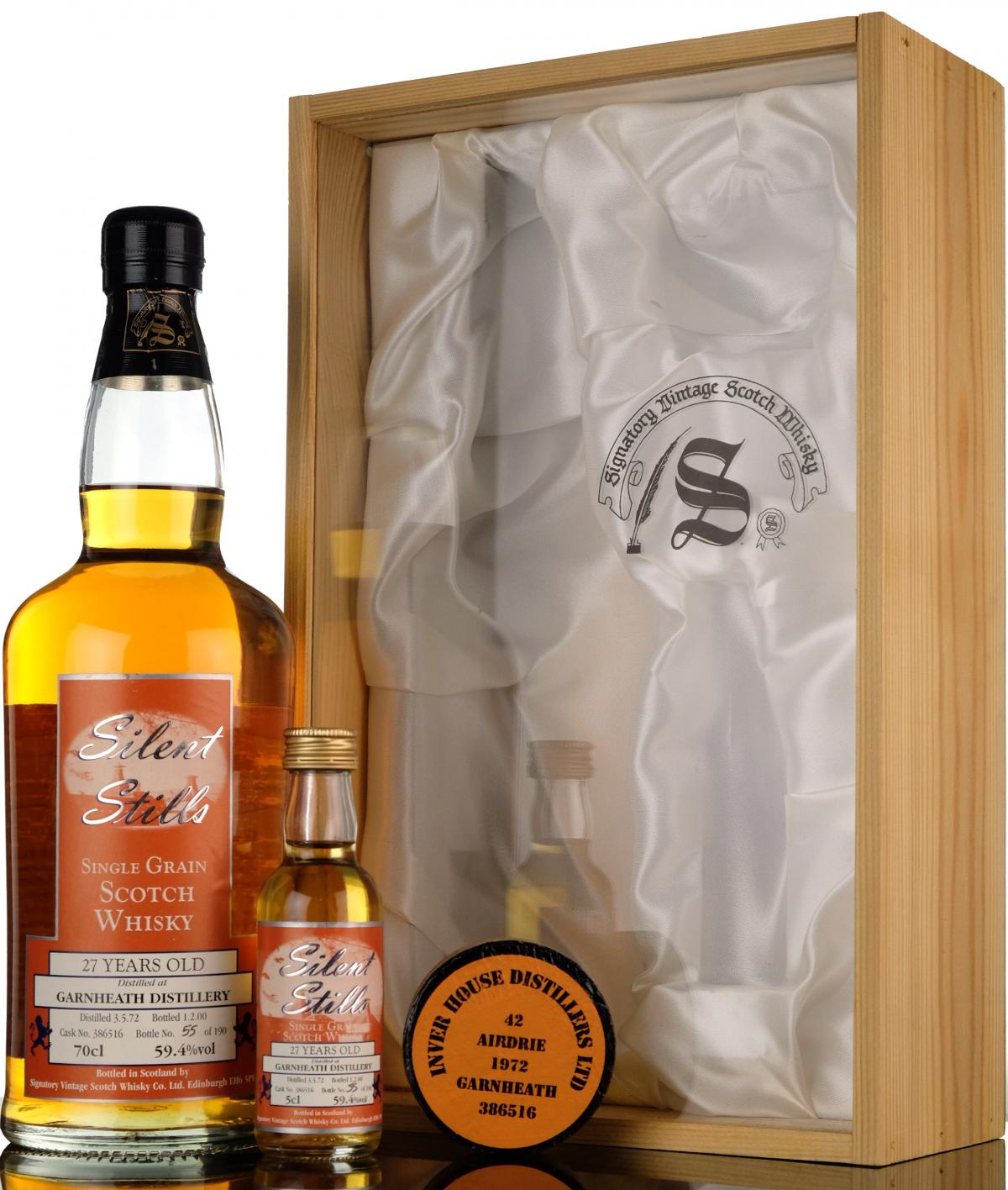 Garnheath 1972-2000 - 27 Year Old - Signatory Silent Stills - Single Cask 386516