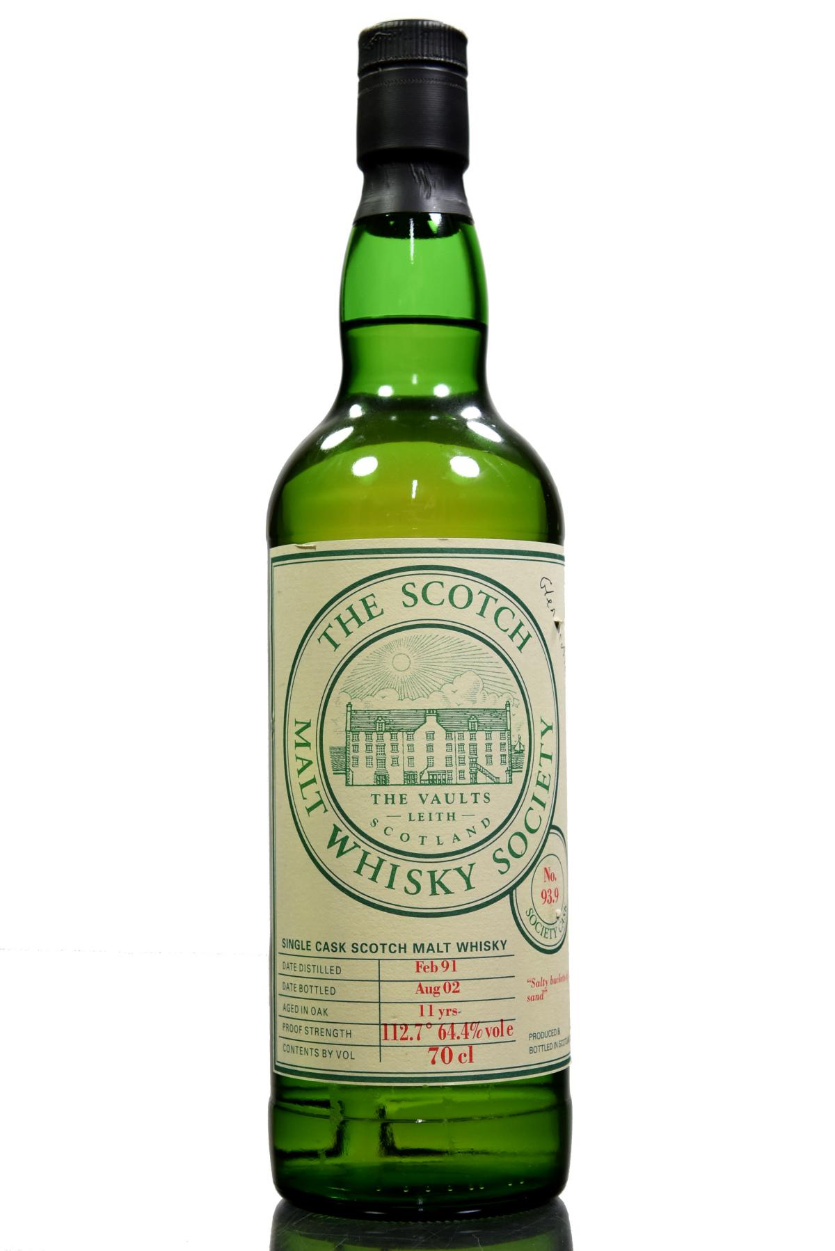 Glen Scotia 1991-2002 - 11 Year Old - SMWS 93.9
