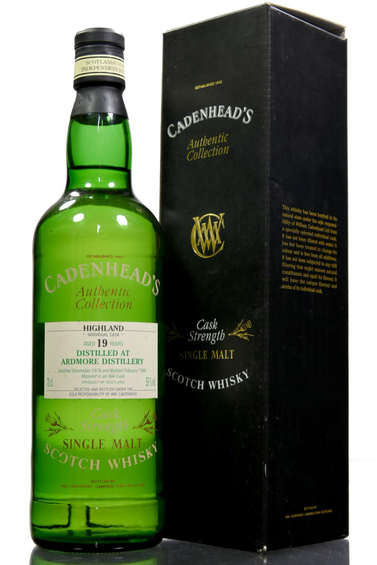 Ardmore 1978-1998 - 19 Year Old - Cadenhead