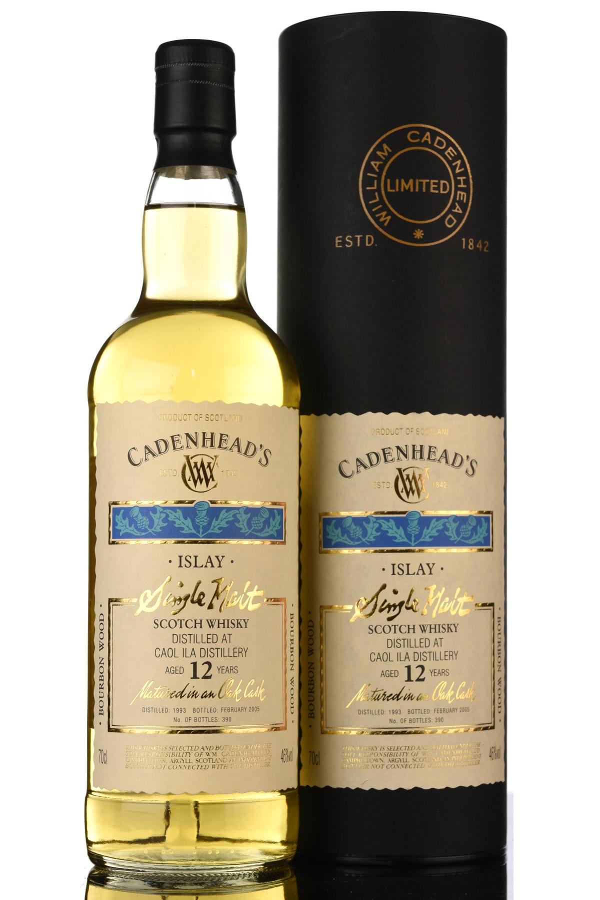 Caol Ila 1993 - 2005 12 Cadenhead
