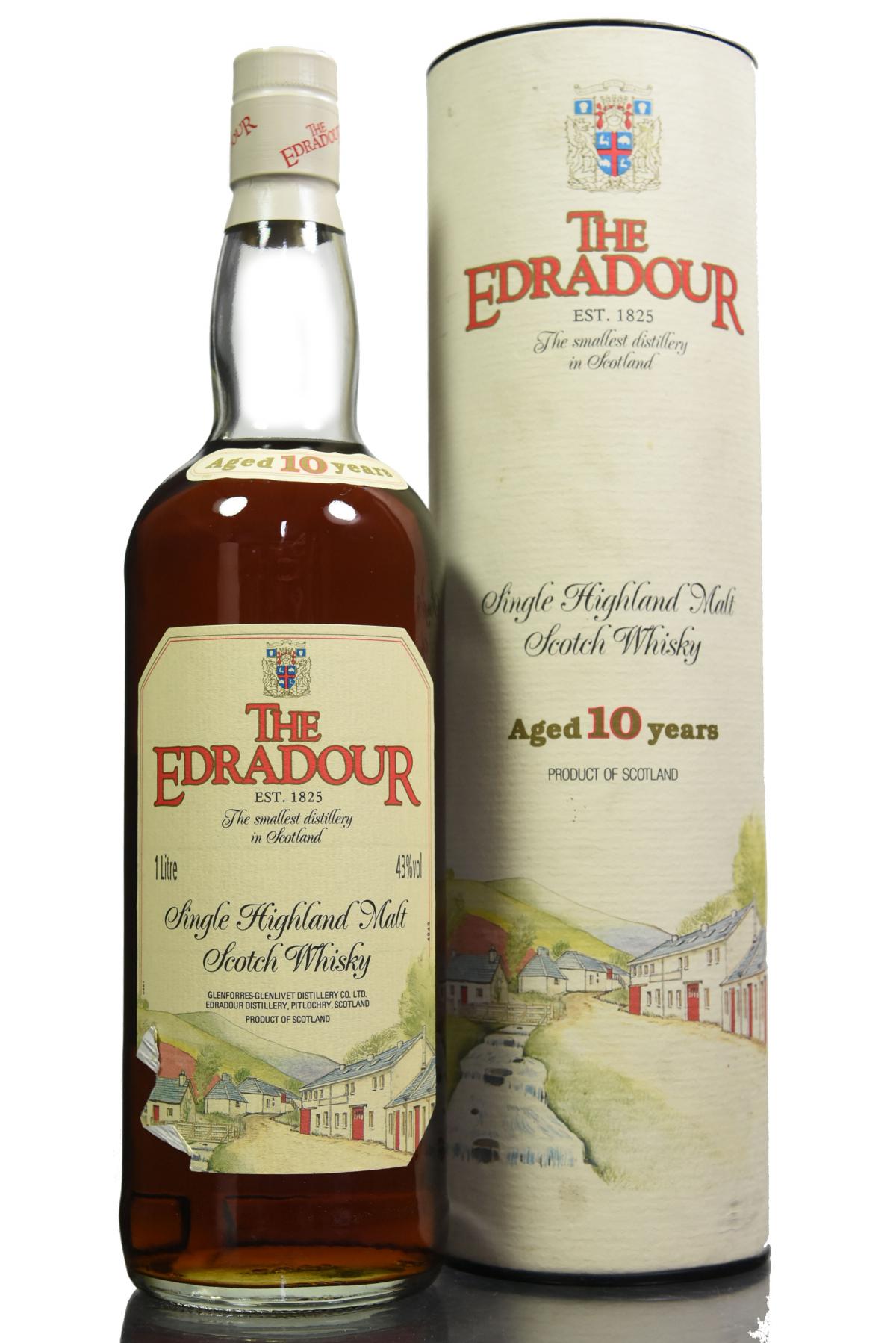Edradour 10 Year Old - 1990s - 1 Litre