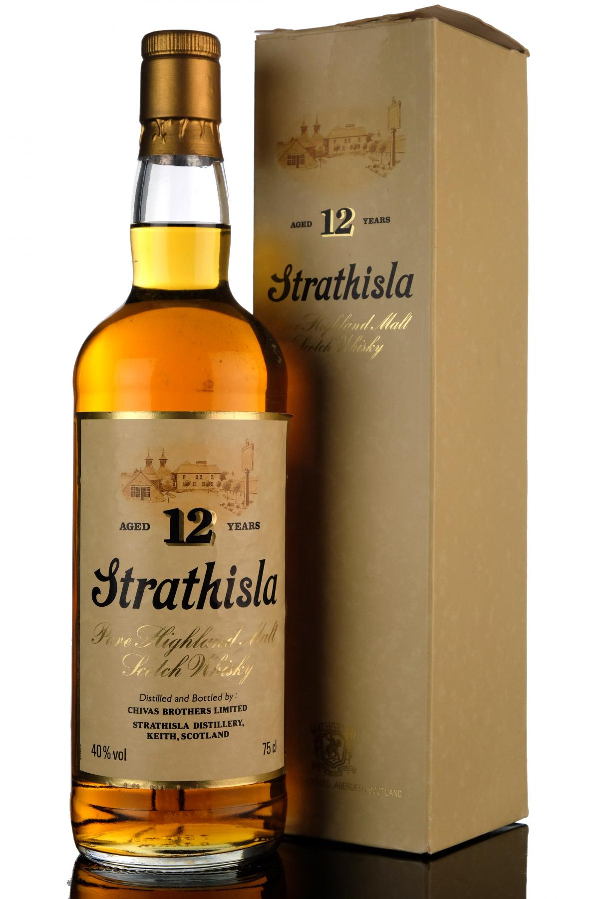 Strathisla 12 Year Old - 1980s