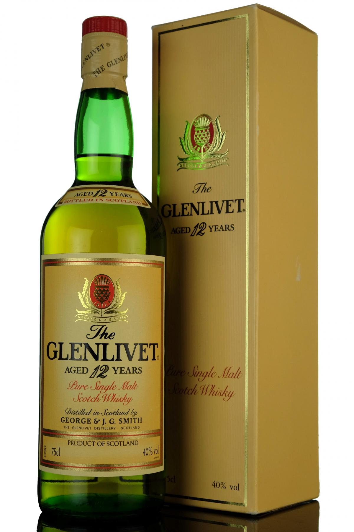 Glenlivet 12 Early 1990s