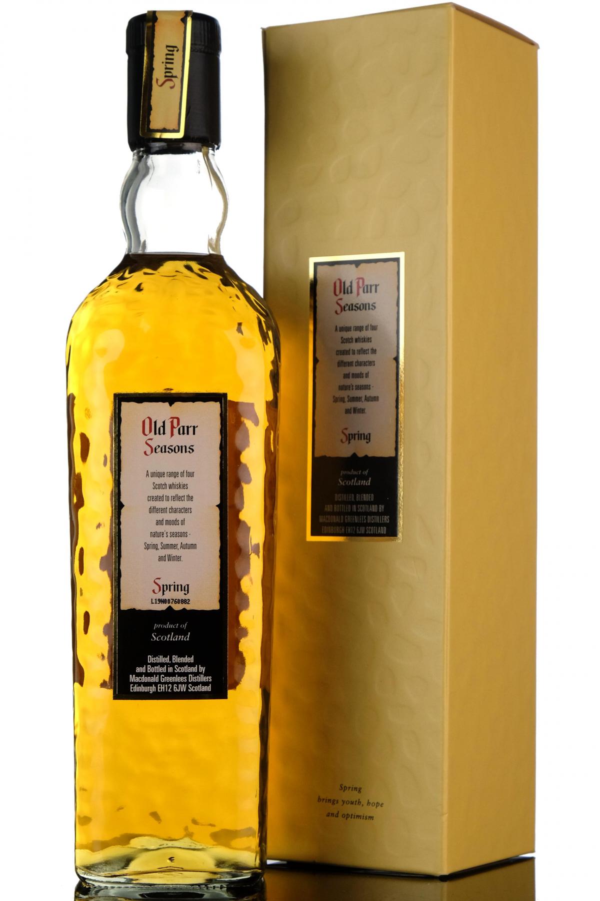 Old Parr Seasons Spring