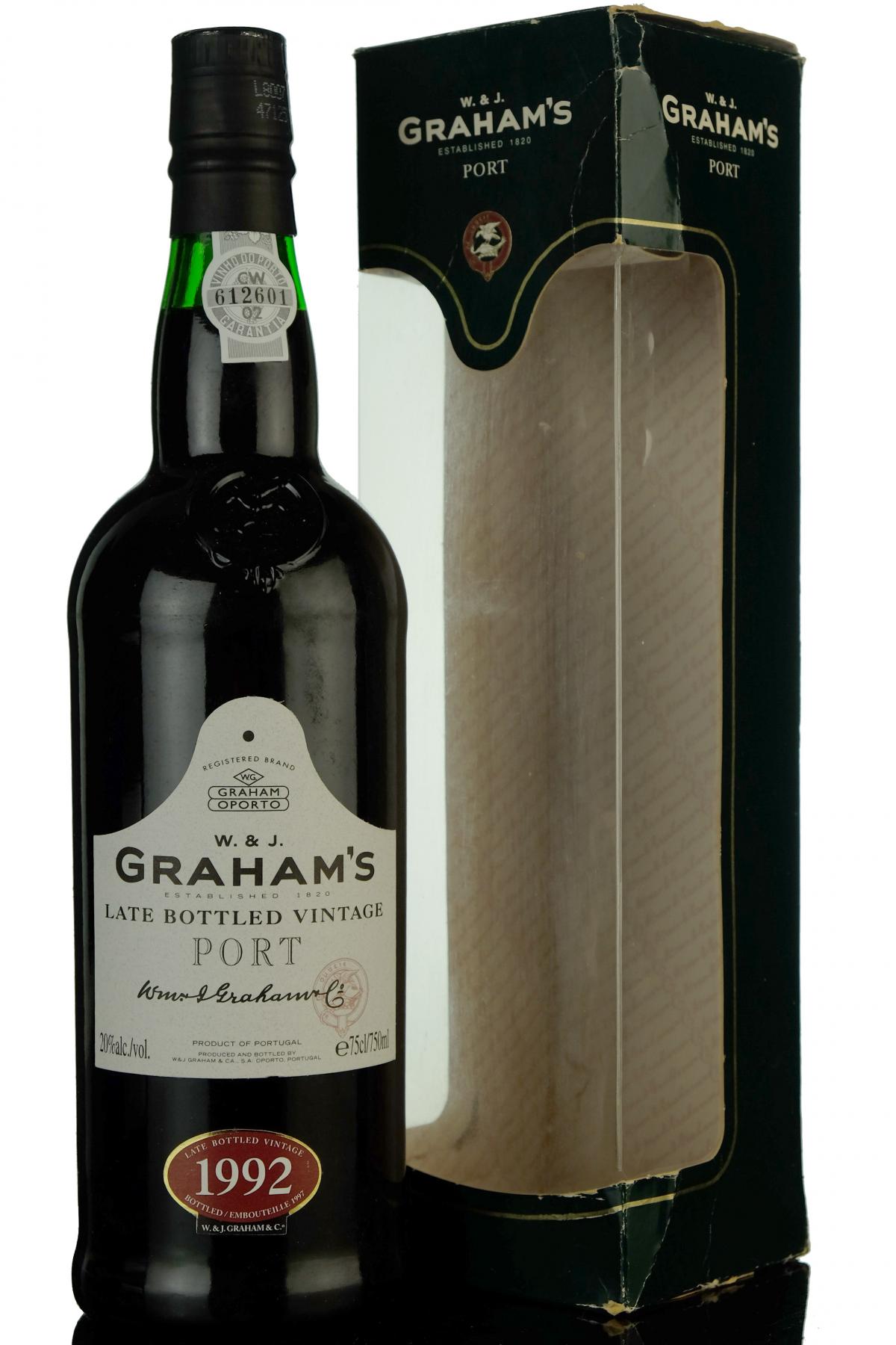 Grahams 1992 Vintage Port