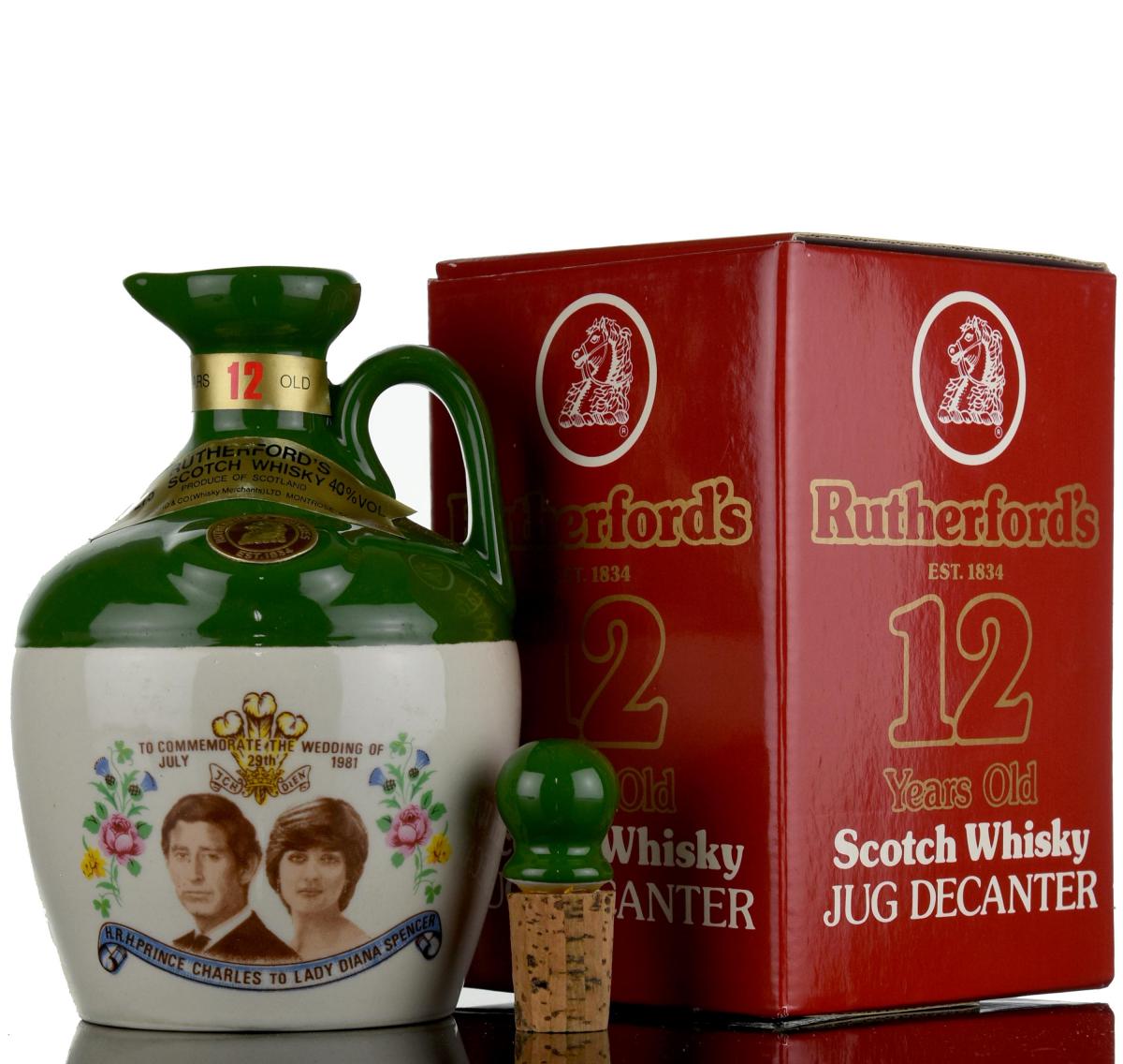 Rutherfords To Commemorate The Wedding Of Charles & Diana