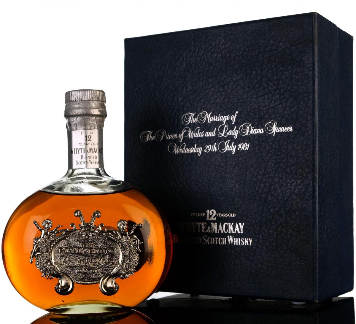 Whyte & Mackay 12 Year Old - The Royal Wedding Charles & Diana 1981