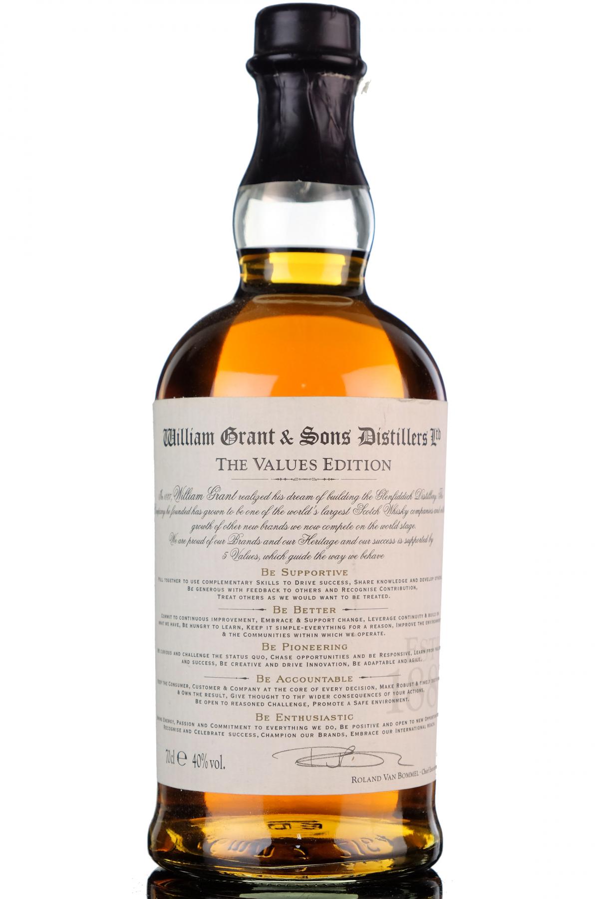 Balvenie Values Edition