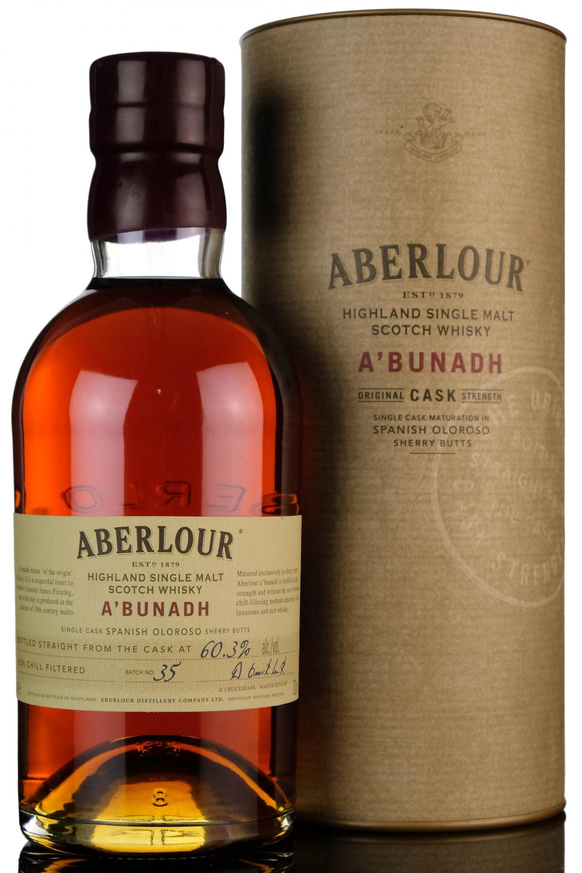 Aberlour Abunadh - Batch 35