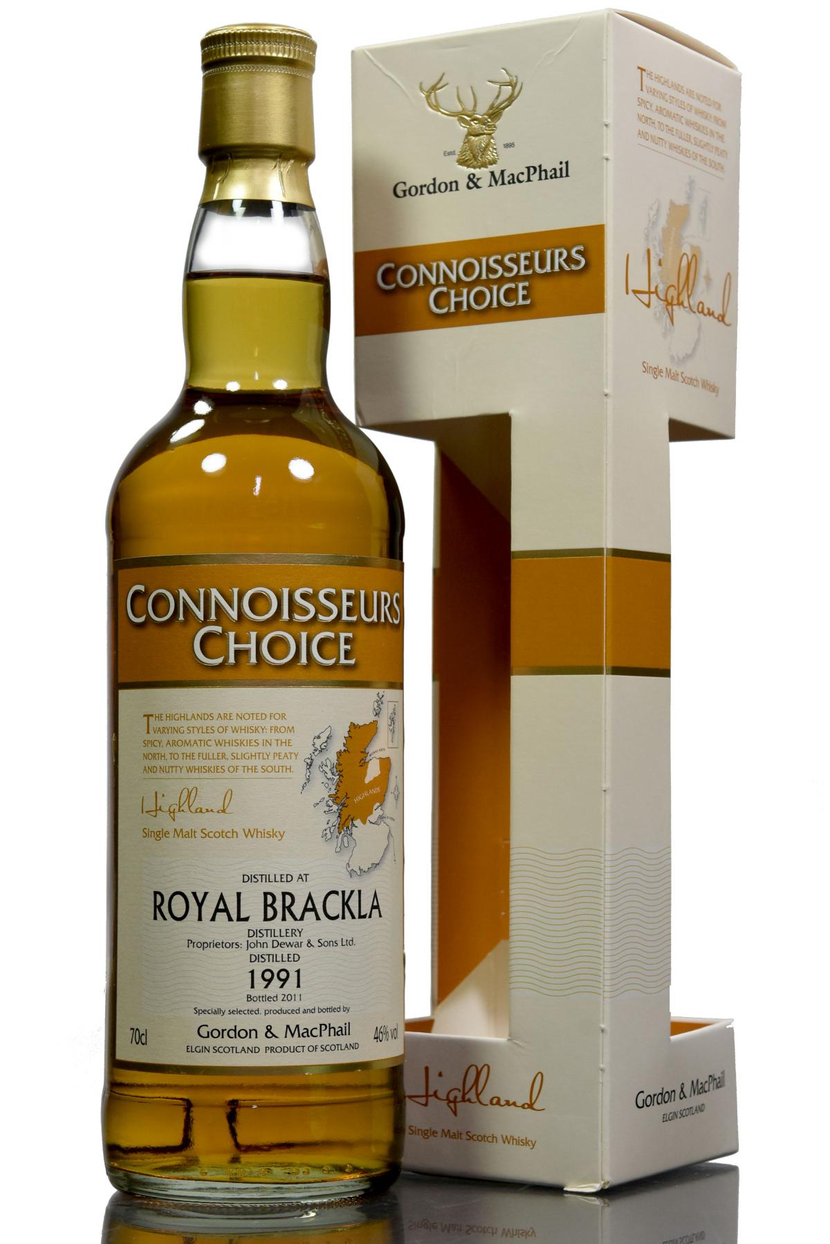 Royal Brackla 1991-2011 - Connoisseurs Choice