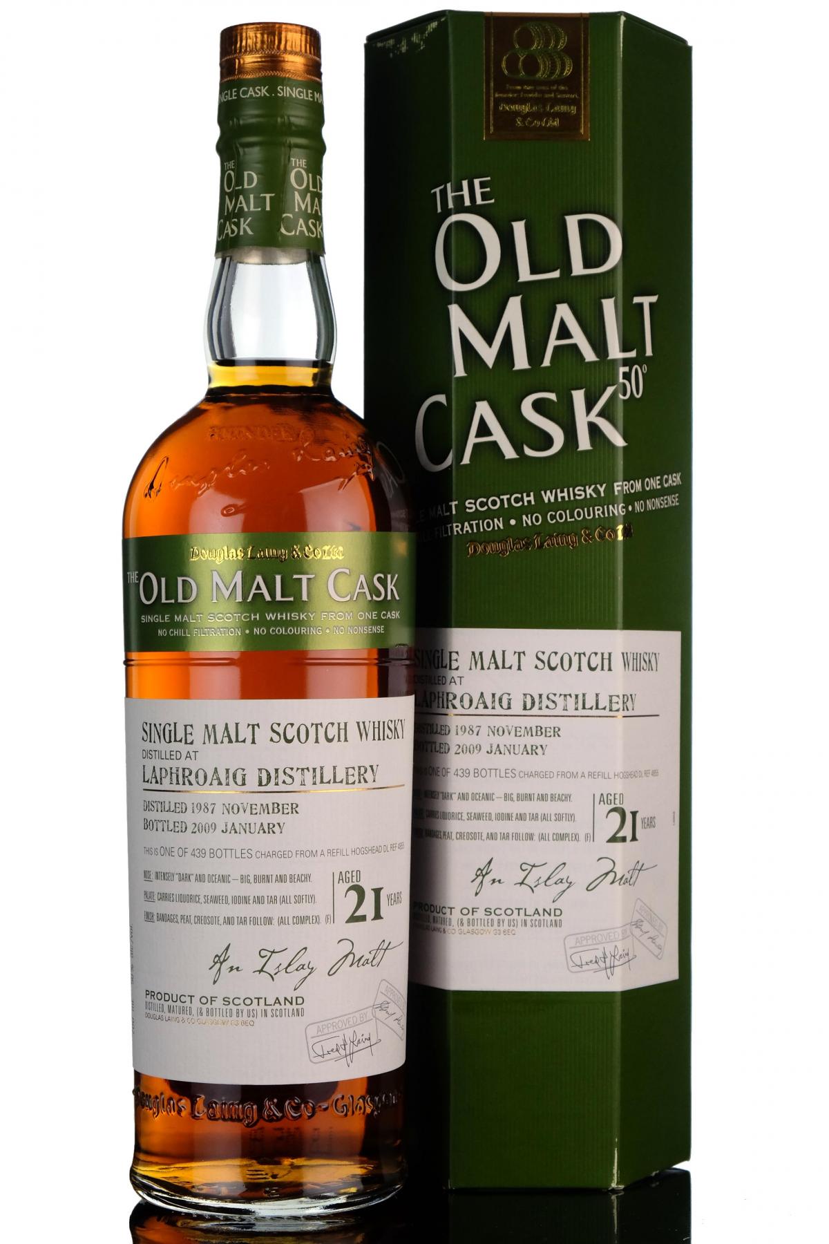Laphroaig 1987 - 2009 21 Douglas Laing Old Malt Cask