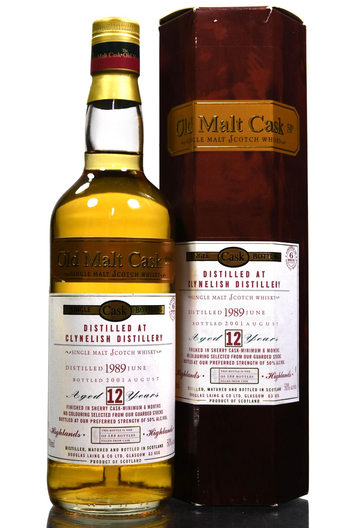 Clynelish 1989-2001 - 12 Year Old - Douglas Laing - Old Malt Cask