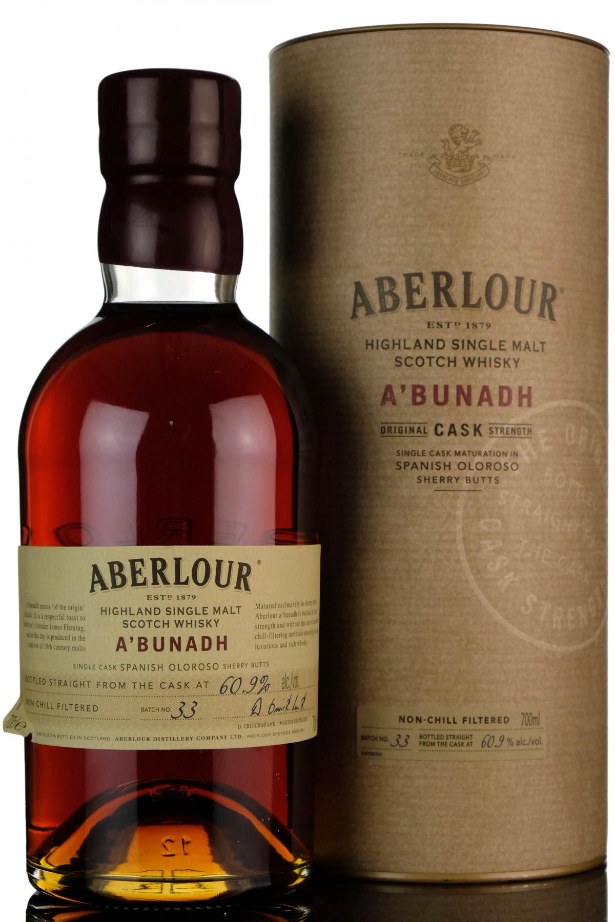Aberlour Abunadh - Batch 33